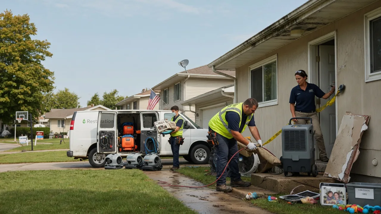 Water Damage Restoration in Anita, PA near me